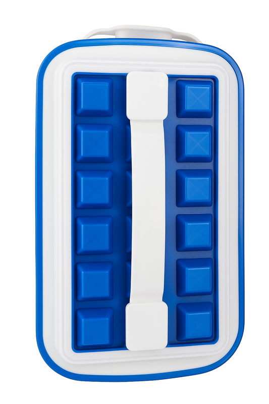 Silicone Ice Cube Tray for Freezer Ice Cube Mold Ice Cube Maker Makes 18 Cubes